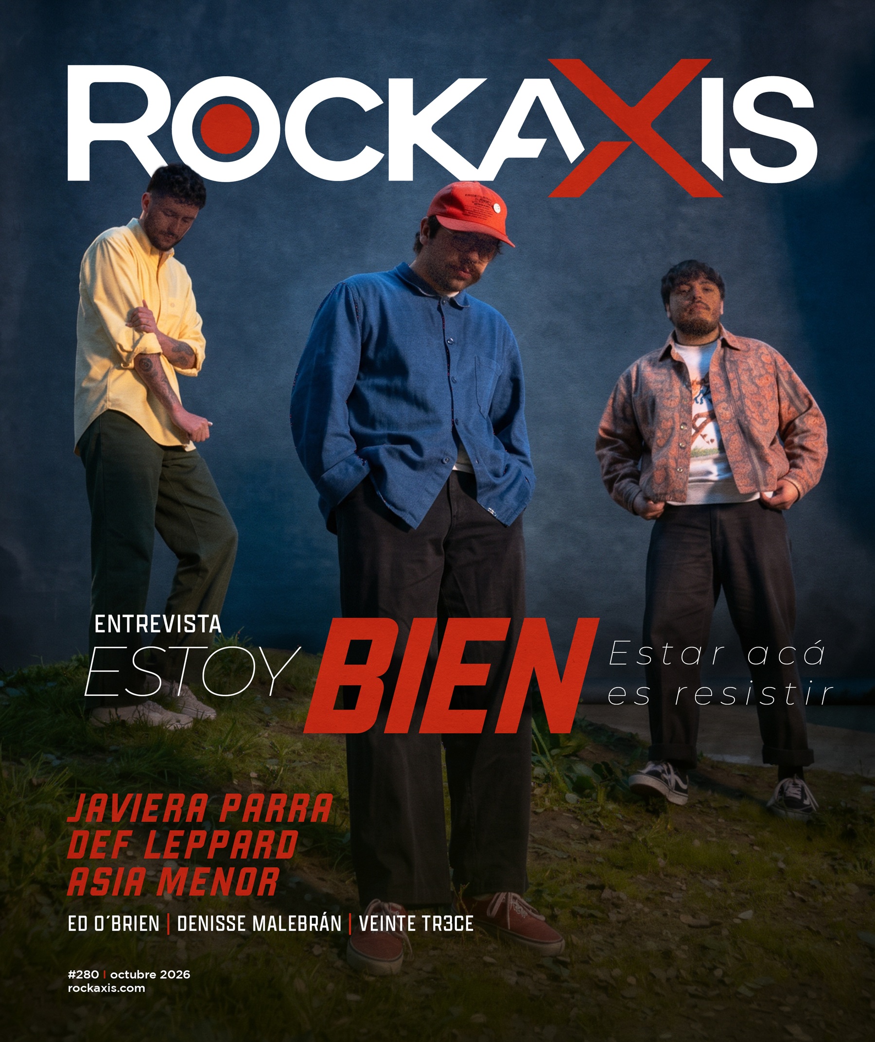 Revista #Rockaxis280: Estoy Bien, Javiera Parra, Asia Menor, Def Leppard y más